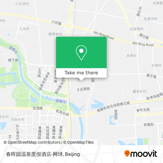 春晖园温泉度假酒店-网球 map