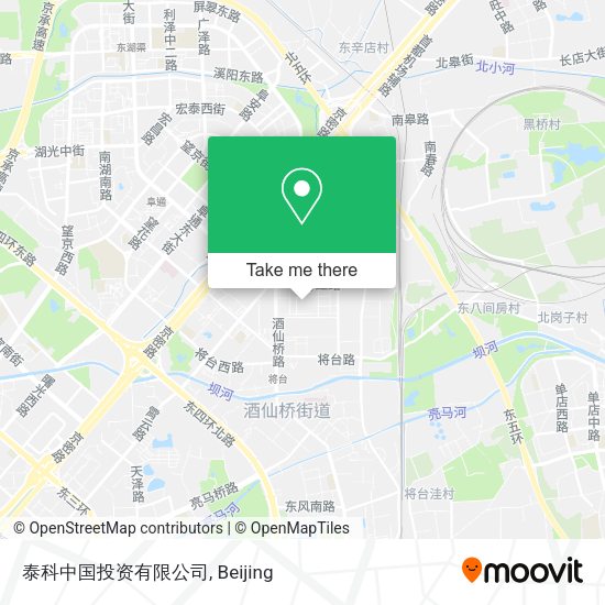 泰科中国投资有限公司 map