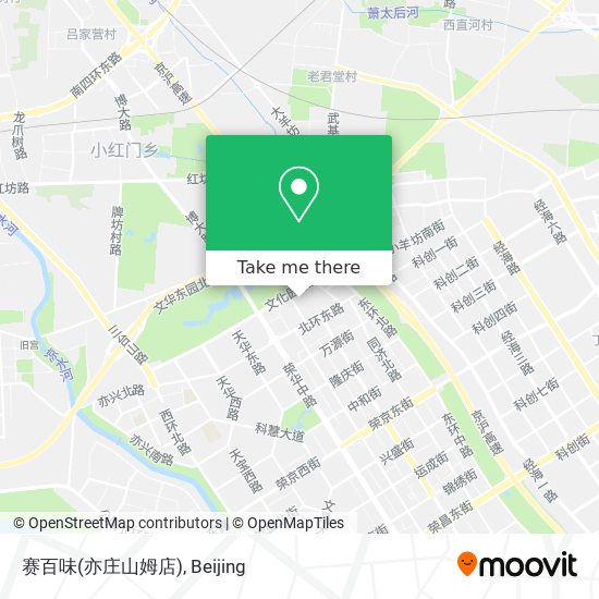 赛百味(亦庄山姆店) map