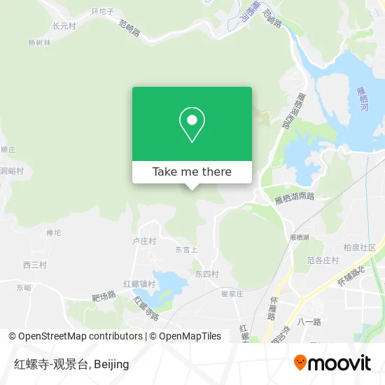 红螺寺-观景台 map