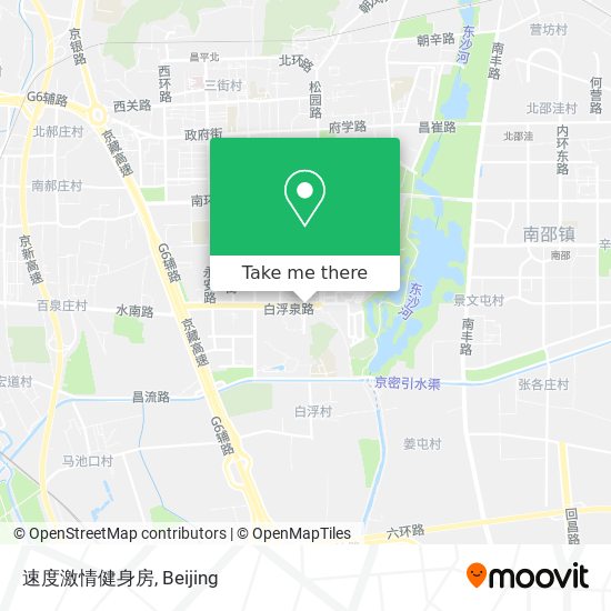 速度激情健身房 map