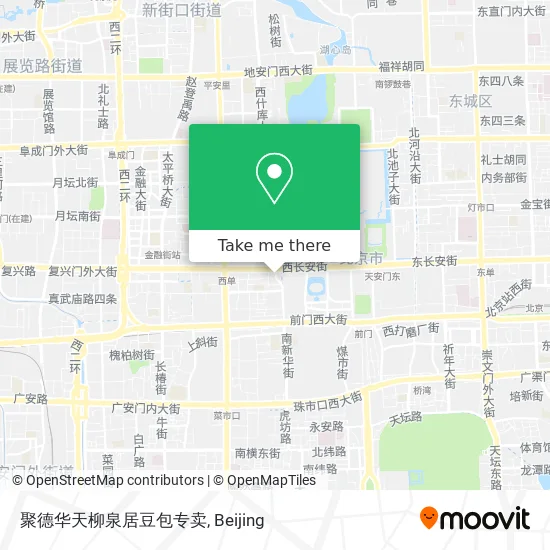 聚德华天柳泉居豆包专卖 map