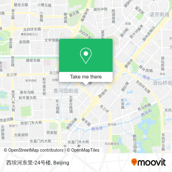西坝河东里-24号楼 map