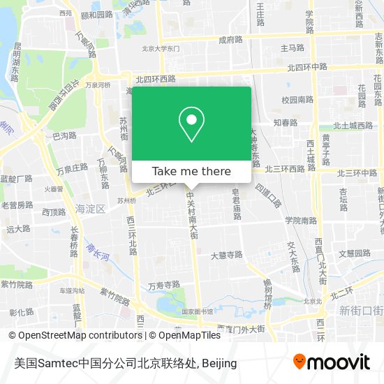 美国Samtec中国分公司北京联络处 map