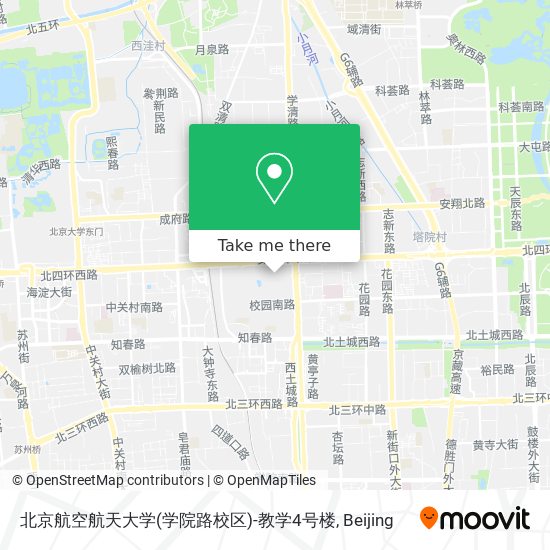 北京航空航天大学(学院路校区)-教学4号楼 map