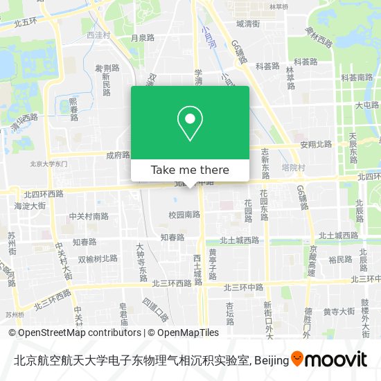 北京航空航天大学电子东物理气相沉积实验室 map
