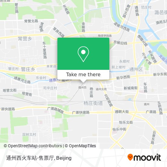 通州西火车站-售票厅 map