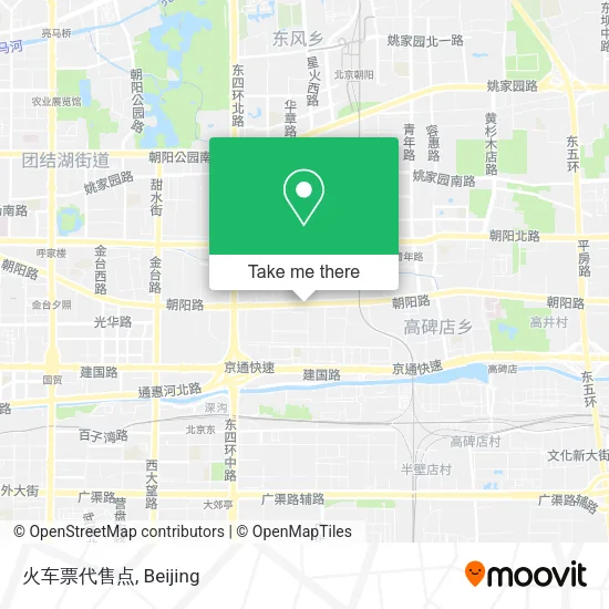 火车票代售点 map