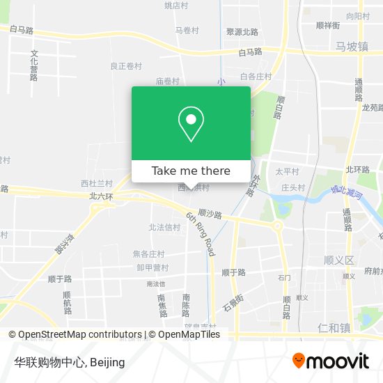 华联购物中心 map