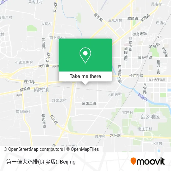 第一佳大鸡排(良乡店) map