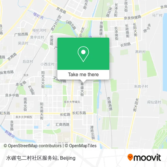 水碾屯二村社区服务站 map
