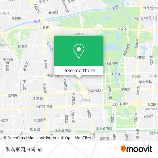 和谐家园 map