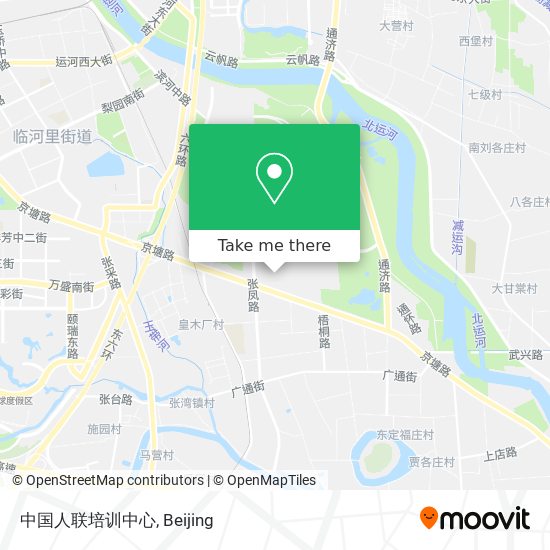 中国人联培训中心 map
