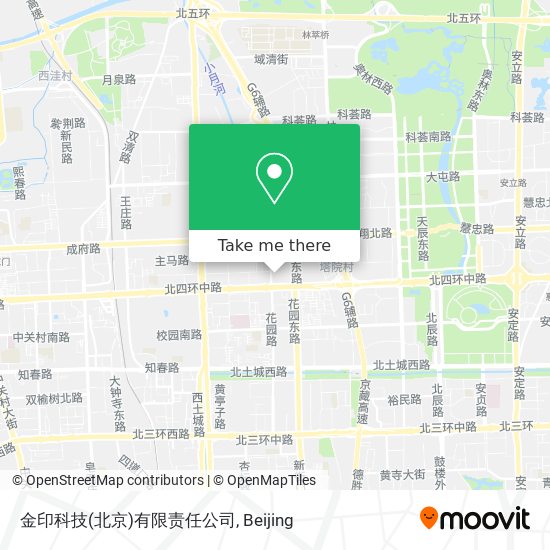 金印科技(北京)有限责任公司 map