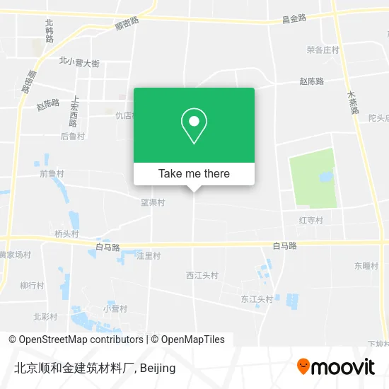 北京顺和金建筑材料厂 map