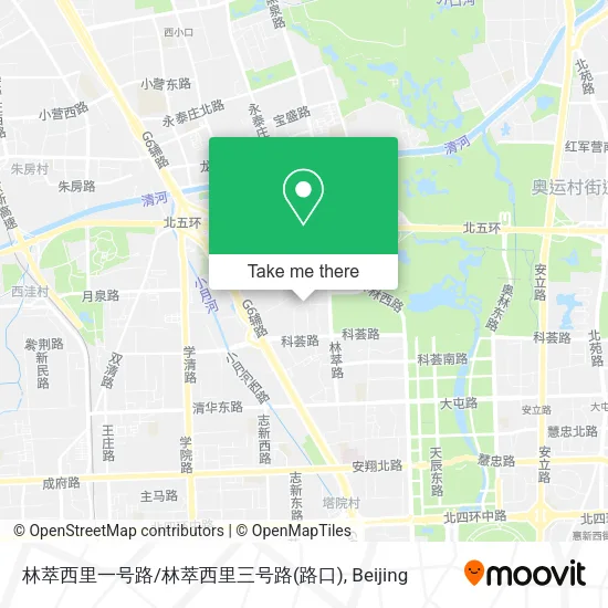 林萃西里一号路/林萃西里三号路(路口) map