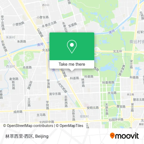 林萃西里-西区 map