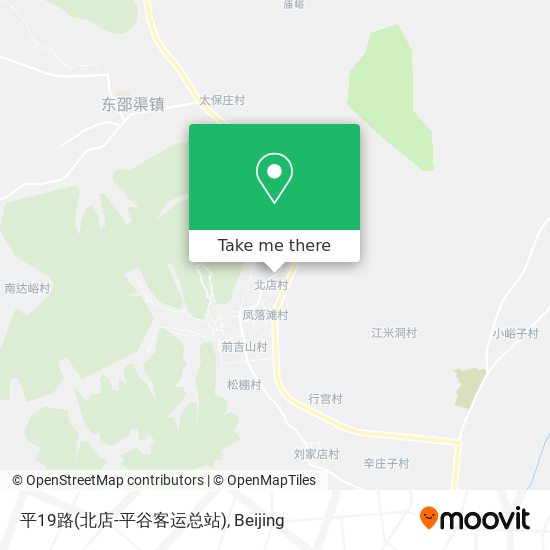平19路(北店-平谷客运总站) map