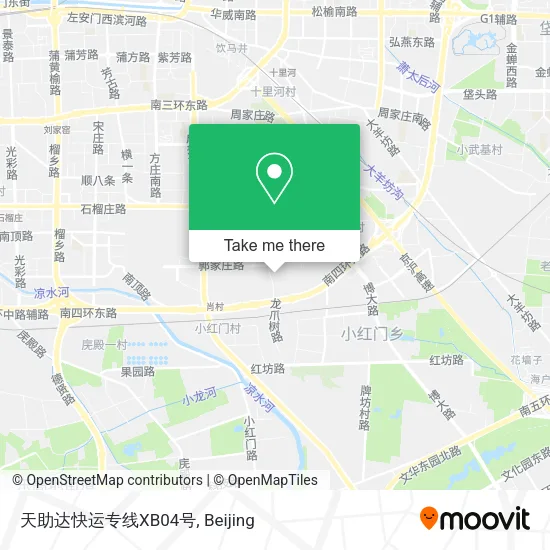 天助达快运专线XB04号 map