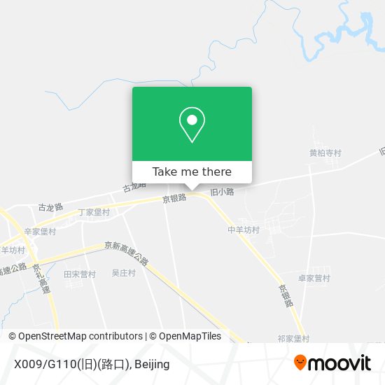 X009/G110(旧)(路口) map