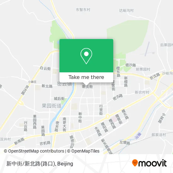 新中街/新北路(路口) map