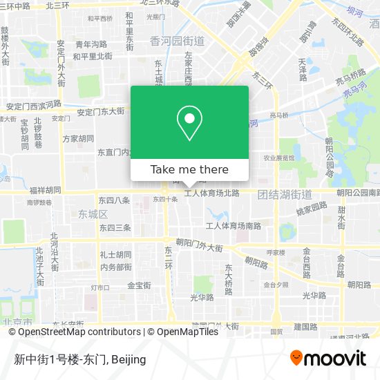 新中街1号楼-东门 map