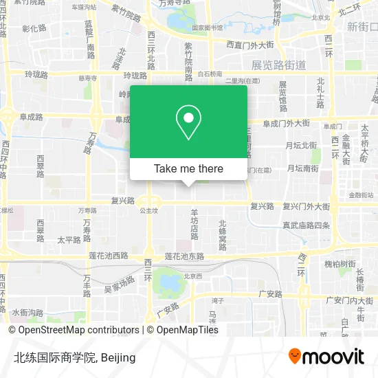 北练国际商学院 map