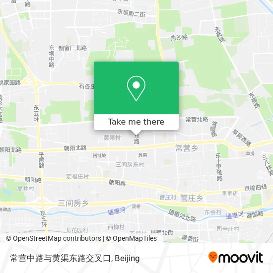 常营中路与黄渠东路交叉口 map