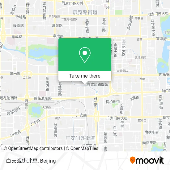 白云观街北里 map
