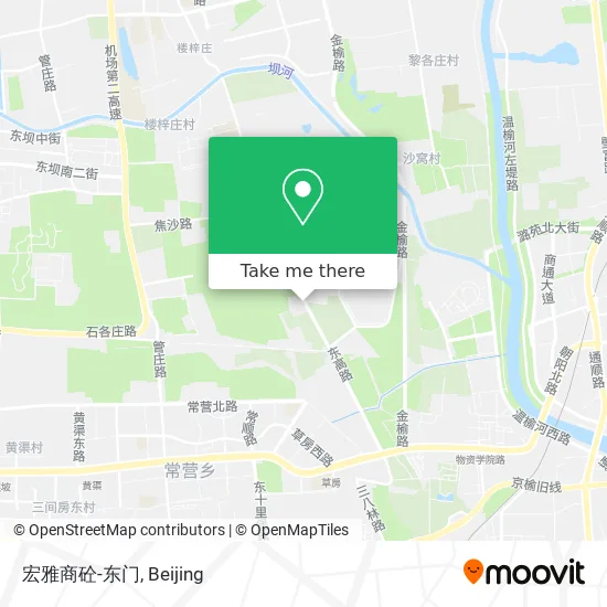 宏雅商砼-东门 map