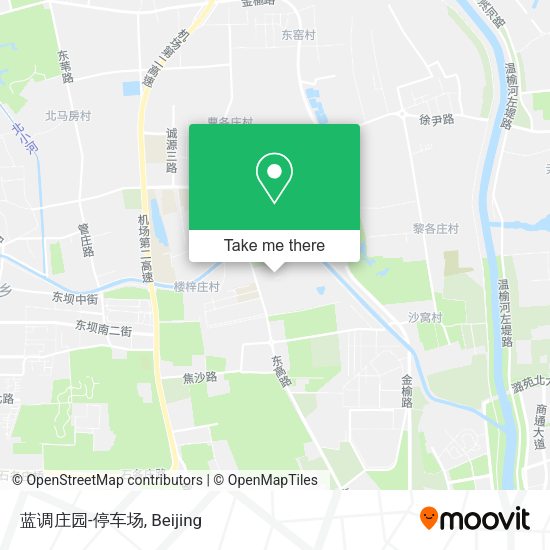 蓝调庄园-停车场 map