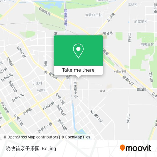 晓牧笛亲子乐园 map