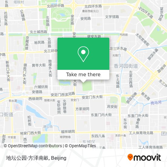 地坛公园-方泽南畝 map