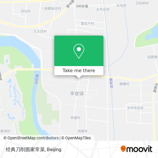 经典刀削面家常菜 map