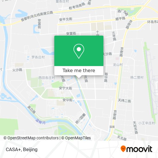 CASA+ map
