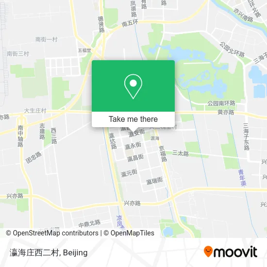 瀛海庄西二村 map