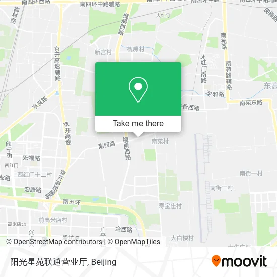 阳光星苑联通营业厅 map