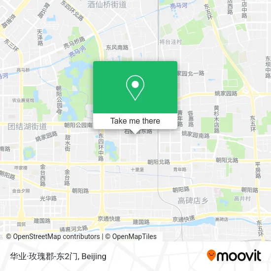 华业·玫瑰郡-东2门 map