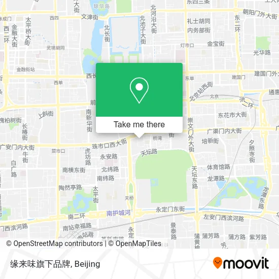 缘来味旗下品牌 map