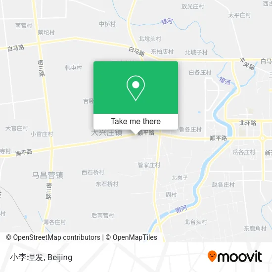 小李理发 map