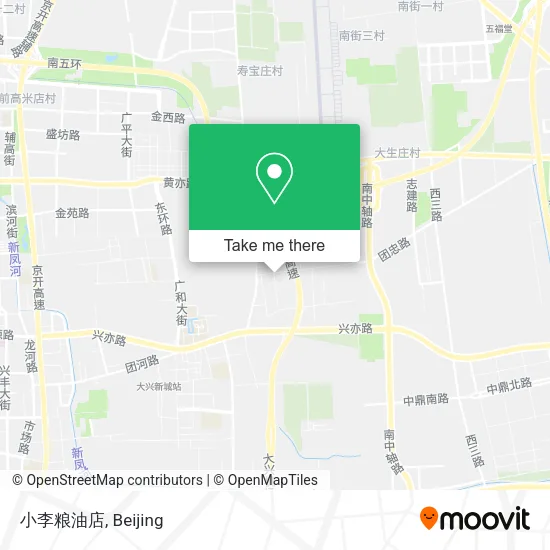 小李粮油店 map