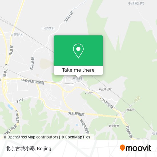 北京古城小寨 map