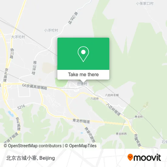 北京古城小寨 map