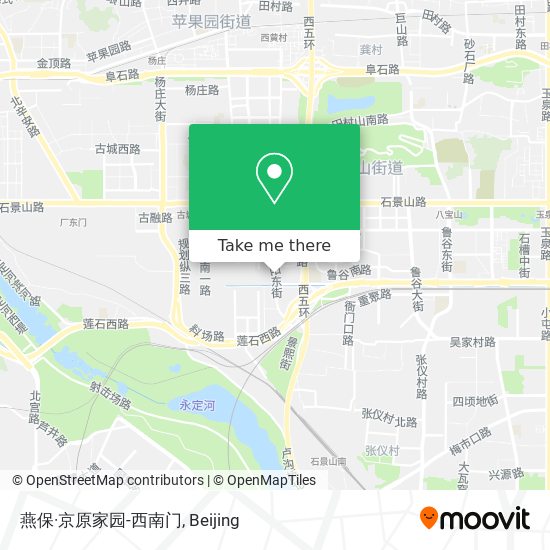燕保·京原家园-西南门 map