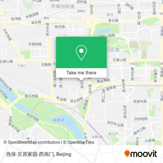 燕保·京原家园-西南门 map