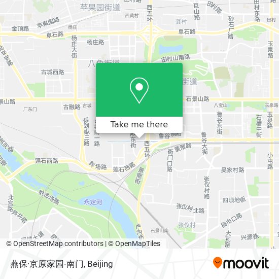 燕保·京原家园-南门 map