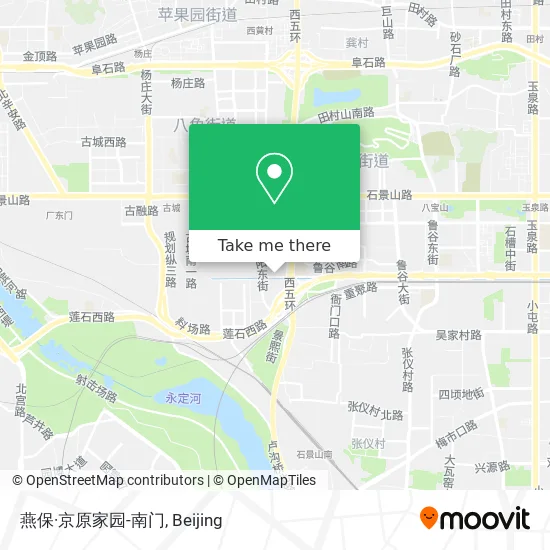 燕保·京原家园-南门 map