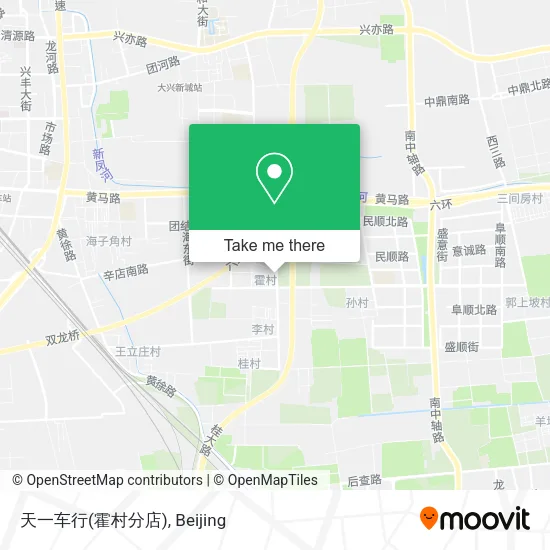 天一车行(霍村分店) map