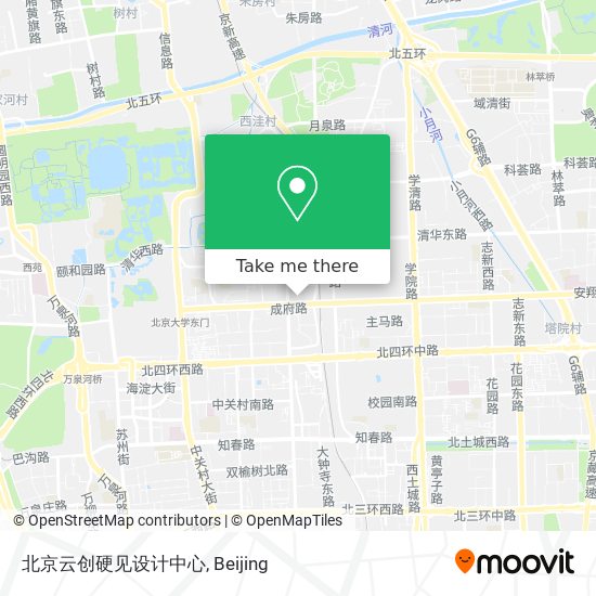 北京云创硬见设计中心 map