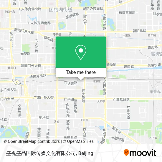 盛视盛品国际传媒文化有限公司 map